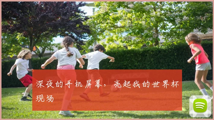深夜的手机屏幕,亮起我的世界杯现场